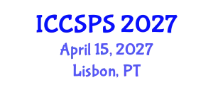 International Conference on Computer Science, Programming and Security (ICCSPS) April 15, 2027 - Lisbon, Portugal