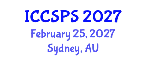 International Conference on Computer Science, Programming and Security (ICCSPS) February 25, 2027 - Sydney, Australia