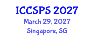 International Conference on Computer Science, Programming and Security (ICCSPS) March 29, 2027 - Singapore, Singapore