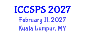 International Conference on Computer Science, Programming and Security (ICCSPS) February 11, 2027 - Kuala Lumpur, Malaysia