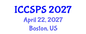 International Conference on Computer Science, Programming and Security (ICCSPS) April 22, 2027 - Boston, United States