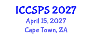 International Conference on Computer Science, Programming and Security (ICCSPS) April 15, 2027 - Cape Town, South Africa