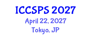International Conference on Computer Science, Programming and Security (ICCSPS) April 22, 2027 - Tokyo, Japan