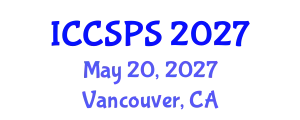 International Conference on Computer Science, Programming and Security (ICCSPS) May 20, 2027 - Vancouver, Canada