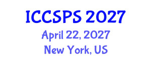 International Conference on Computer Science, Programming and Security (ICCSPS) April 22, 2027 - New York, United States