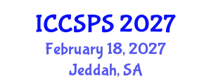 International Conference on Computer Science, Programming and Security (ICCSPS) February 18, 2027 - Jeddah, Saudi Arabia