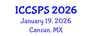 International Conference on Computer Science, Programming and Security (ICCSPS) January 19, 2026 - Cancún, Mexico