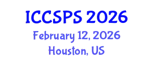 International Conference on Computer Science, Programming and Security (ICCSPS) February 12, 2026 - Houston, United States