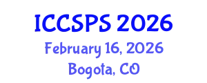 International Conference on Computer Science, Programming and Security (ICCSPS) February 16, 2026 - Bogota, Colombia