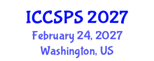 International Conference on Computer Science, Programming and Security (ICCSPS) February 24, 2027 - Washington, United States