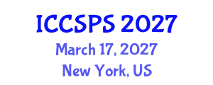 International Conference on Computer Science, Programming and Security (ICCSPS) March 17, 2027 - New York, United States