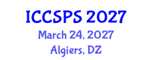 International Conference on Computer Science, Programming and Security (ICCSPS) March 24, 2027 - Algiers, Algeria