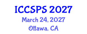 International Conference on Computer Science, Programming and Security (ICCSPS) March 24, 2027 - Ottawa, Canada