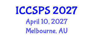 International Conference on Computer Science, Programming and Security (ICCSPS) April 10, 2027 - Melbourne, Australia