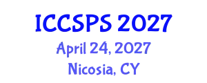 International Conference on Computer Science, Programming and Security (ICCSPS) April 24, 2027 - Nicosia, Cyprus