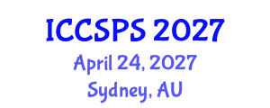 International Conference on Computer Science, Programming and Security (ICCSPS) April 24, 2027 - Sydney, Australia