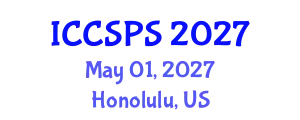 International Conference on Computer Science, Programming and Security (ICCSPS) May 01, 2027 - Honolulu, United States