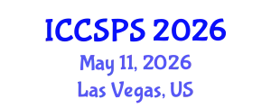 International Conference on Computer Science, Programming and Security (ICCSPS) May 11, 2026 - Las Vegas, United States