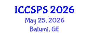 International Conference on Computer Science, Programming and Security (ICCSPS) May 25, 2026 - Batumi, Georgia