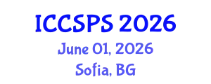 International Conference on Computer Science, Programming and Security (ICCSPS) June 01, 2026 - Sofia, Bulgaria