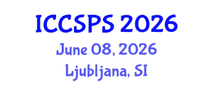 International Conference on Computer Science, Programming and Security (ICCSPS) June 08, 2026 - Ljubljana, Slovenia