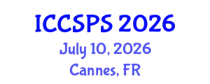 International Conference on Computer Science, Programming and Security (ICCSPS) July 10, 2026 - Cannes, France