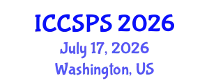 International Conference on Computer Science, Programming and Security (ICCSPS) July 17, 2026 - Washington, United States