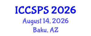 International Conference on Computer Science, Programming and Security (ICCSPS) August 14, 2026 - Baku, Azerbaijan