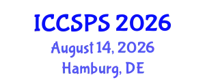 International Conference on Computer Science, Programming and Security (ICCSPS) August 14, 2026 - Hamburg, Germany