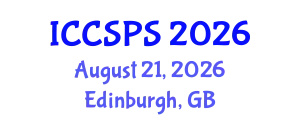 International Conference on Computer Science, Programming and Security (ICCSPS) August 21, 2026 - Edinburgh, United Kingdom
