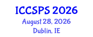 International Conference on Computer Science, Programming and Security (ICCSPS) August 28, 2026 - Dublin, Ireland