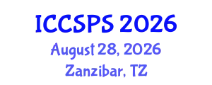 International Conference on Computer Science, Programming and Security (ICCSPS) August 28, 2026 - Zanzibar, Tanzania