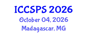 International Conference on Computer Science, Programming and Security (ICCSPS) October 04, 2026 - Madagascar, Madagascar