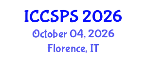 International Conference on Computer Science, Programming and Security (ICCSPS) October 04, 2026 - Florence, Italy