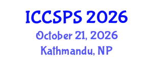 International Conference on Computer Science, Programming and Security (ICCSPS) October 21, 2026 - Kathmandu, Nepal