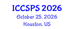 International Conference on Computer Science, Programming and Security (ICCSPS) October 25, 2026 - Houston, United States