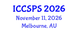 International Conference on Computer Science, Programming and Security (ICCSPS) November 11, 2026 - Melbourne, Australia
