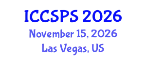 International Conference on Computer Science, Programming and Security (ICCSPS) November 15, 2026 - Las Vegas, United States
