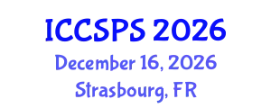 International Conference on Computer Science, Programming and Security (ICCSPS) December 16, 2026 - Strasbourg, France