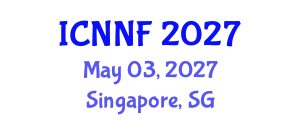 International Conference on Nutraceuticals, Nutrition and Foods (ICNNF) May 03, 2027 - Singapore, Singapore