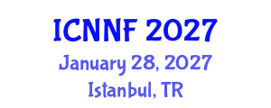 International Conference on Nutraceuticals, Nutrition and Foods (ICNNF) January 28, 2027 - Istanbul, Turkey