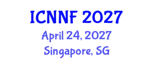 International Conference on Nutraceuticals, Nutrition and Foods (ICNNF) April 24, 2027 - Singapore, Singapore