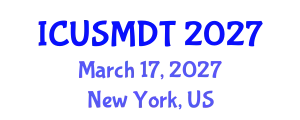 International Conference on Urban Sociology, Migration and Demographic Trends (ICUSMDT) March 17, 2027 - New York, United States