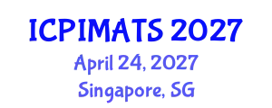 International Conference on Pediatrics, Internal Medicine and Advanced Treatment Strategies (ICPIMATS) April 24, 2027 - Singapore, Singapore
