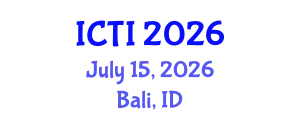 International Conference on Vaccinology (ICTI) July 15, 2026 - Bali, Indonesia