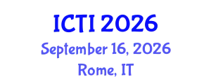 International Conference on Vaccinology (ICTI) September 16, 2026 - Rome, Italy