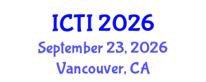 International Conference on Vaccinology (ICTI) September 23, 2026 - Vancouver, Canada