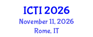 International Conference on Vaccinology (ICTI) November 11, 2026 - Rome, Italy