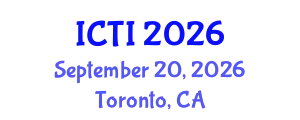 International Conference on Vaccinology (ICTI) September 20, 2026 - Toronto, Canada