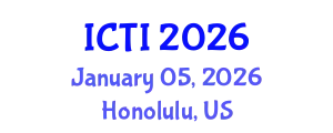 International Conference on Vaccinology (ICTI) January 05, 2026 - Honolulu, United States